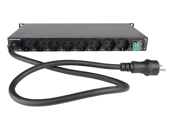 Коммутатор электропитания переменного тока Intrend [ITPAC-8C] управляемый, 8 каналов
