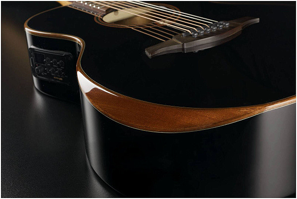 LAG T118ABCE BLK - Гитара электроакустическая шестиструнная