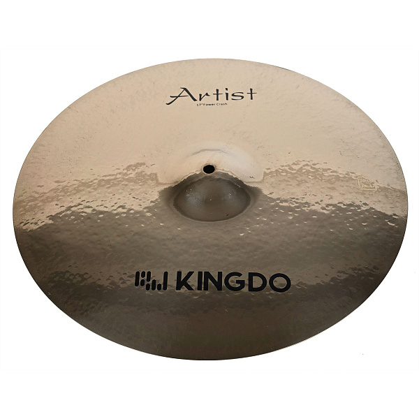 Тарелка крэш 17" [17" ARTIST POWER COPPESMITH CRASH] KINGDO [17" ARTIST POWER COPPESMITH CRASH] сплав B20, ручная работа, поверхность полированная