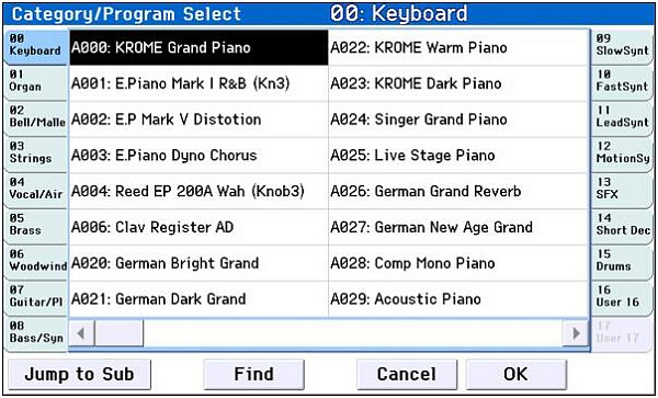 KORG KROME-88 EX, клавишная рабочая станция, 88 клавиш