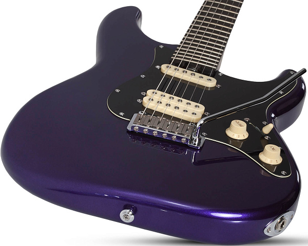 Электрогитара SCHECTER [MV-6 MPUR] 6-струнная, корпус: липа, гриф: венге, накладка: палисандр, 24 лада, цвет: Metallic Purple (MPUR)