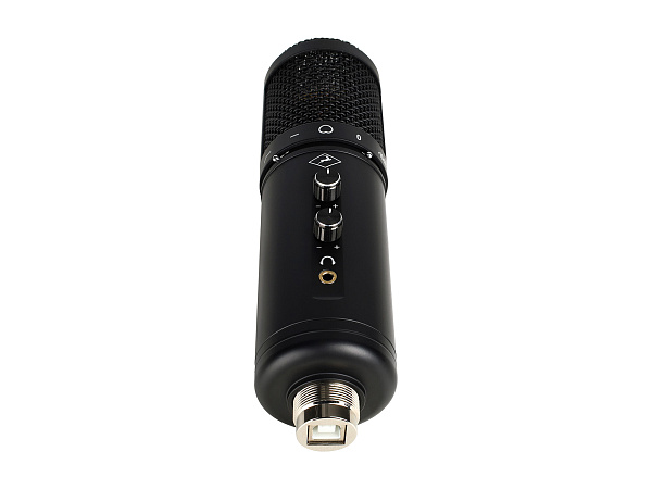 Микрофон Antelope Audio [Axino Synergy Core] конденсаторный, USB, 24 бит/192 кГц, диафрагма: 34 мм, кардиоида, 20 Гц - 20 кГц, уровень звукового давления: 140 дБ (<1% THD при 1 кГц), USB тип B (совместим с USB 2.0)