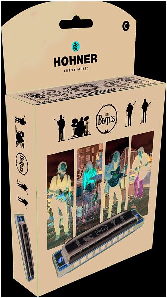 HOHNER THE BEATLES C - Губная гармоника диатоническая