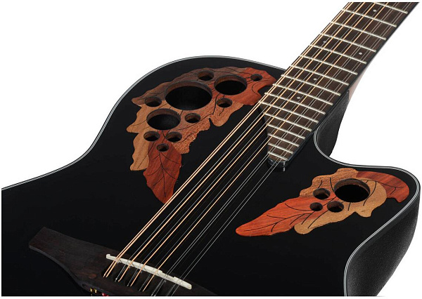 OVATION CE4412-5 Celebrity Elite Mid Cutaway Black электроакустическая...