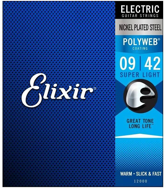 ELIXIR 12000 - Струны для электрогитары