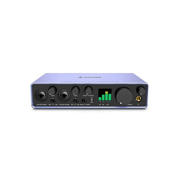 Donner Livejack 2X2 - USB аудиоинтерфейс с LCD- дисплеем, 2 входа/2 выхода