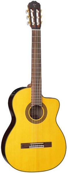 TAKAMINE GC5CE NAT классическая электроакустическая гитара, топ из массива...