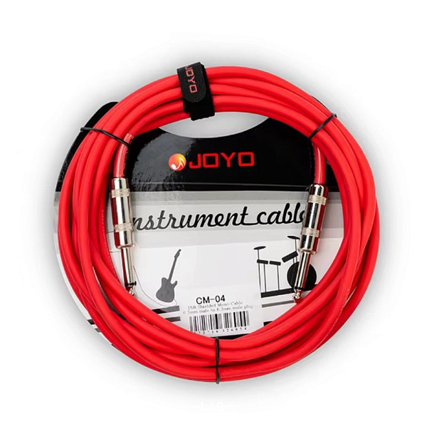 CM-04-RD Кабель инструментальный, красный, 4.5м, Joyo