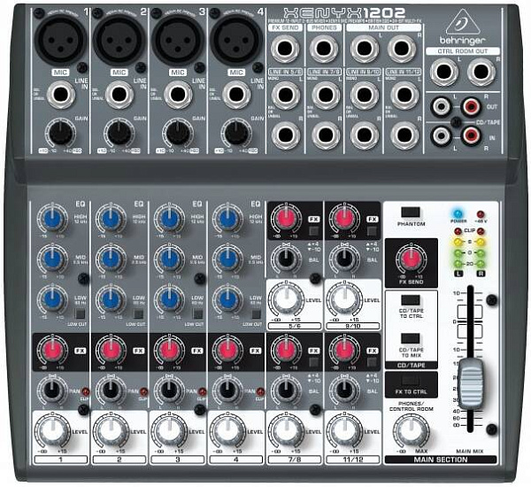 BEHRINGER XENYX 1202-EU - Микшерный пульт