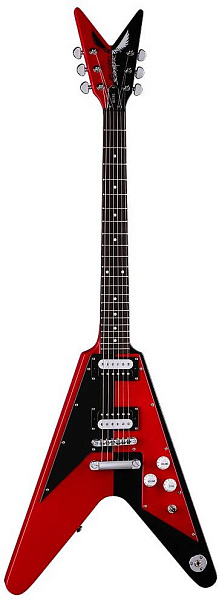 DEAN MS RETRO RDBK - электрогитара, 2 HH, 22 лада, цвет- Ретро красно-ч?рный,...