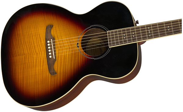 FENDER FA-235E Concert 3-tone Sunbrst - Гитара электроакустическая шестиструнная