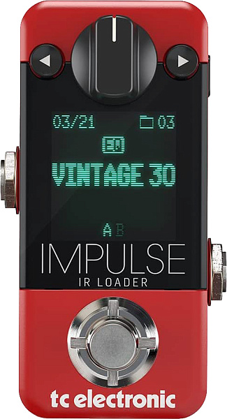 Педаль эффектов TC Electronic [IMPULSE IR LOADER] кабинет-симулятор
