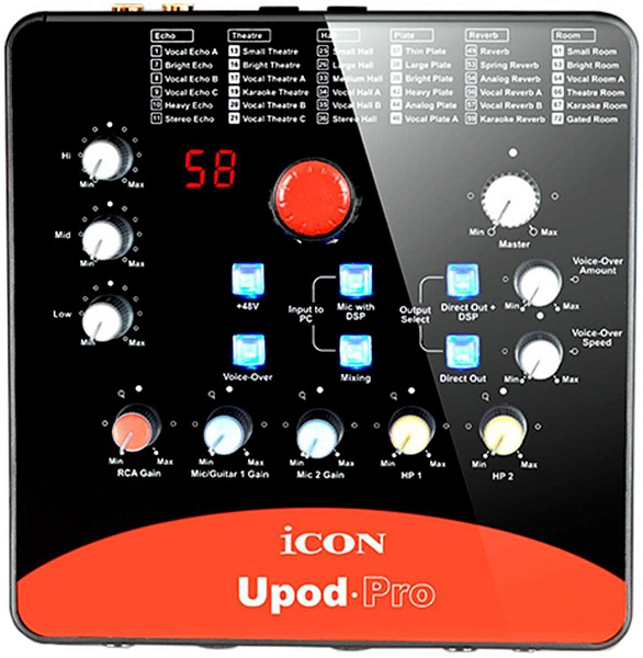 ICON Upod Pro - MIDI Контроллер