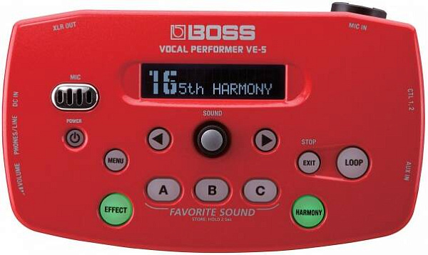BOSS VE-5-RD - Вокальный процессор