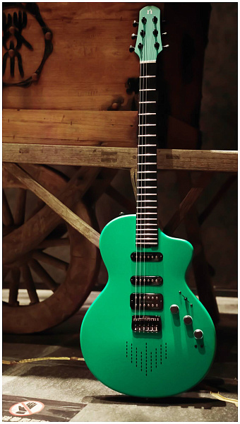 NATASHA SEEKER Mint Green - Электрогитара смарт