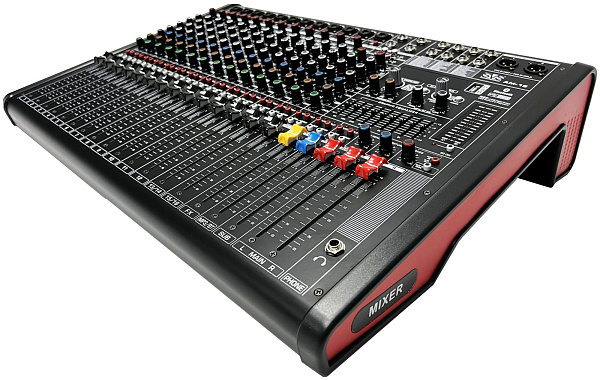 SVS AUDIOTECHNIK AM-16 Микшерный пульт аналоговый, 16-канальный, 24 DSP...