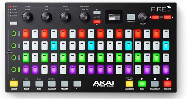AKAI PRO FIRE USB контроллер для FL Studio, 64 Clip Launch