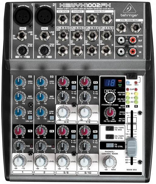 BEHRINGER XENYX 1002FX - Микшерный пульт