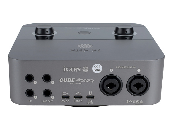 Аудиоинтерфейс USB [110301A3012] Icon [Cube4Nano S] 24 бит/192 кГц.