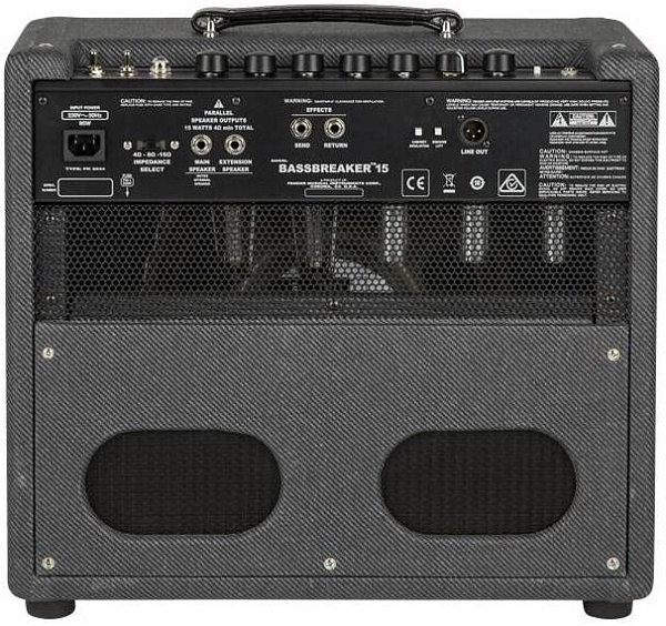 FENDER Bassbreaker 15 Combo, Midnight Oil - Комбоусилитель