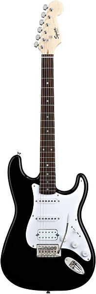 FENDER SQUIER BULLET TREM HSS BLK - Электрогитара шестиструнная