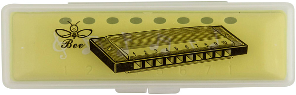 BEE DF8A GREEN - Губная гармоника детская