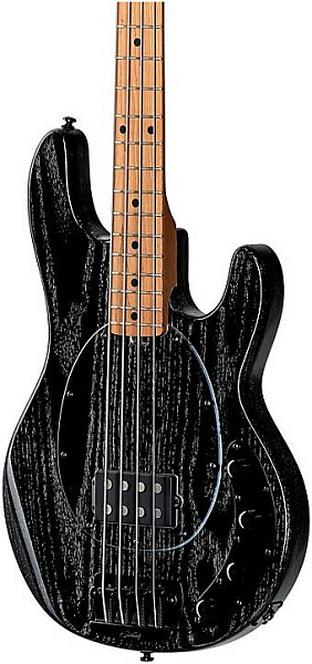 STERLING StingRay Black with White Stain - Бас-гитара 4 струны