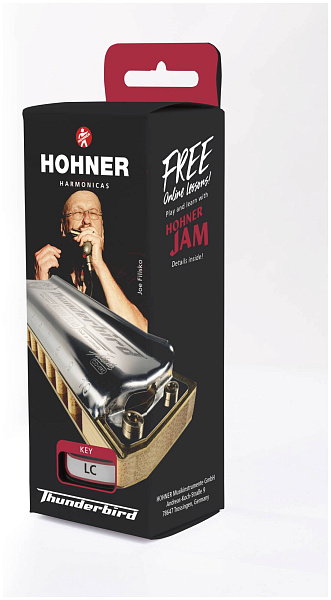 HOHNER Marine Band Thunderbird D-major, low octave - Губная гармоника диатоническая