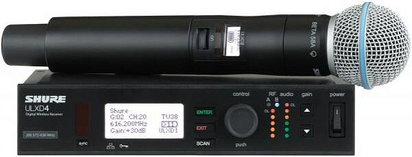 SHURE ULXD24E/BETA58 K51 - Радиосистема
