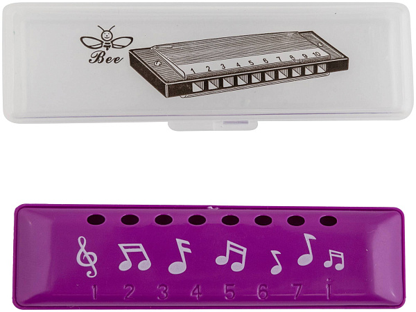 BEE DF8A PURPLE - Губная гармоника детская