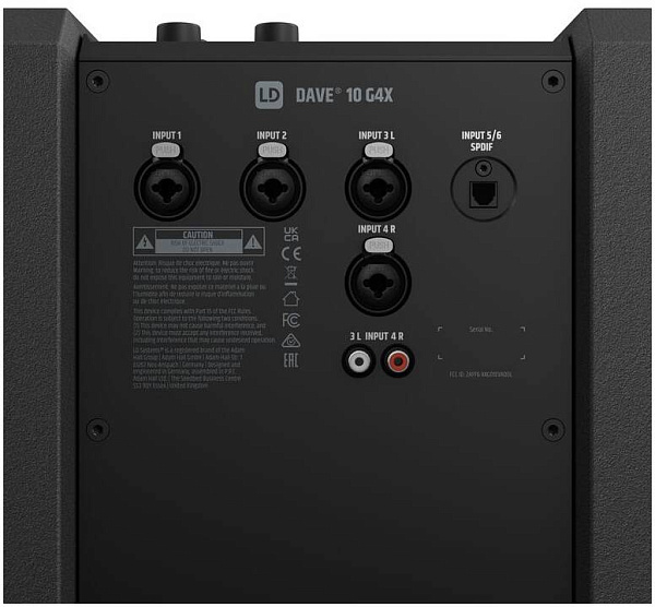 LD SYSTEMS DAVE 10 G4X - Акустический комплект