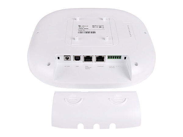 Микрофонный массив Intrend [ITMIC-ARY8] подключение Dante/USB, Noise reduction, Feedback suppression, AEC, WebUI, питание POE/12V