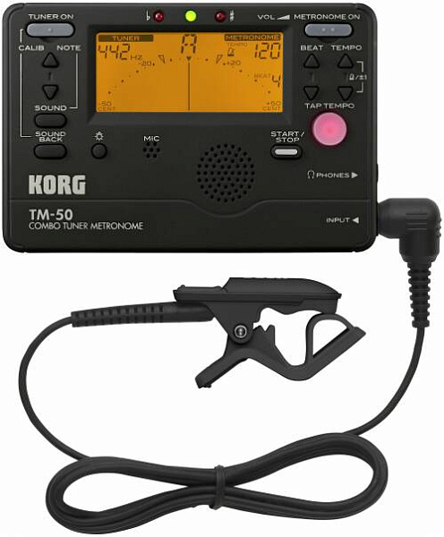 KORG TM-50C BK - Метро-тюнер