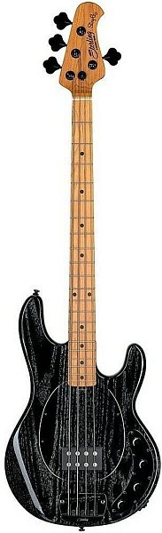 STERLING StingRay Black with White Stain - Бас-гитара 4 струны