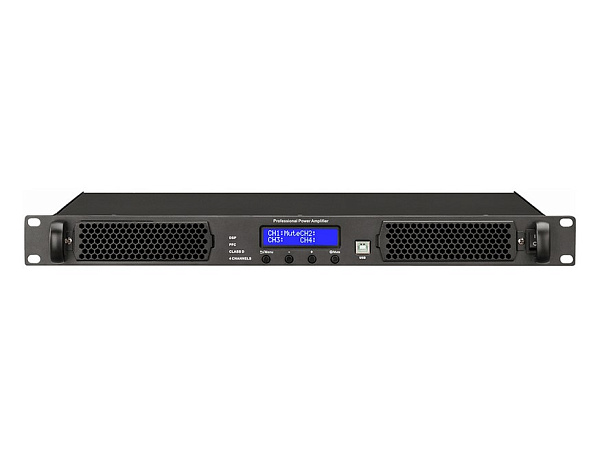 XAD-1.0K4DSP Усилитель мощности, 1000Вт х 4, DSP, Biema