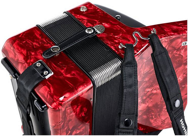 HOHNER Bravo II 48 red - Аккордеон 1/2