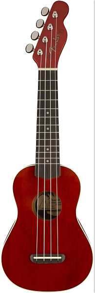 FENDER UKULELE VENICE CHERRY - Укулеле сопрано