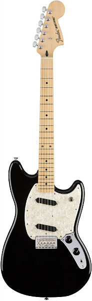 FENDER FENDER MUSTANG MN Black - Электрогитара