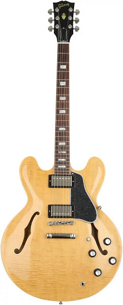 GIBSON 2019 ES-335 FIGURED DARK NATURAL полуакустическая электрогитара,...