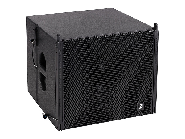 Сабвуфер Intrend [ILS-ATL-S15] линейного массива Atlantic, пассивный, 15"НЧ, 30-250 Гц, SPL 126 дБ, 600 Вт RMS, пик 1200 Вт, 8 Ом. Цвет чёрный, корпус дерево.