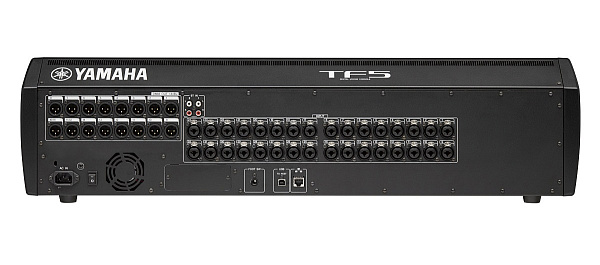 Микшер Yamaha [TF5] цифровой, 32 аналоговых XLR/TRS MIC/LINE + 2 аналоговых RCA стерео линейных входа, 16 аналоговых XLR выходов, 33 моторизированных фейдера, 48 входных микшируемых каналов, USB 2.0