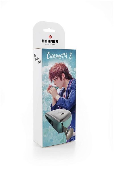 HOHNER Chrometta 8 С Color Edition - Губная гармоника хроматическая