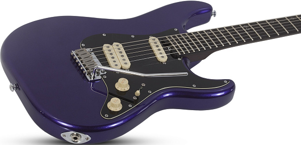 Электрогитара SCHECTER [MV-6 MPUR] 6-струнная, корпус: липа, гриф: венге, накладка: палисандр, 24 лада, цвет: Metallic Purple (MPUR)