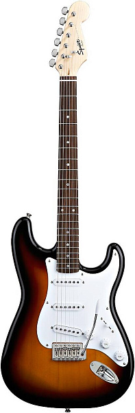 FENDER SQUIER Bullet With Trem RW Brown Sunburst - Электрогитара