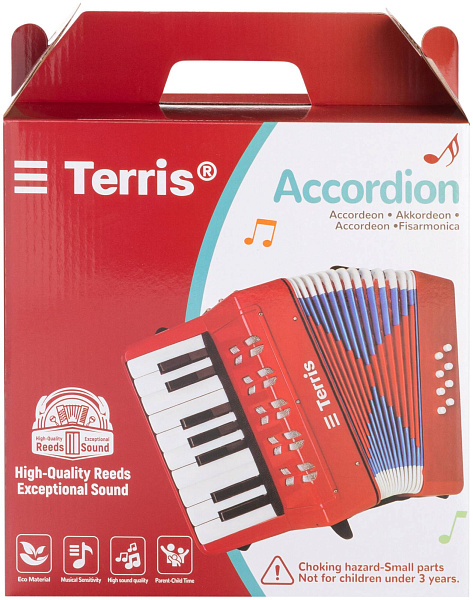 TERRIS TA-17/8 RD - Аккордеон