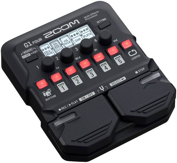 ZOOM G1 FOUR гитарный процессор мультиэффектов
