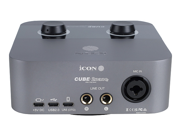 Аудиоинтерфейс USB [110301A3011] Icon [Cube2Nano S] 24 бит/192 кГц.