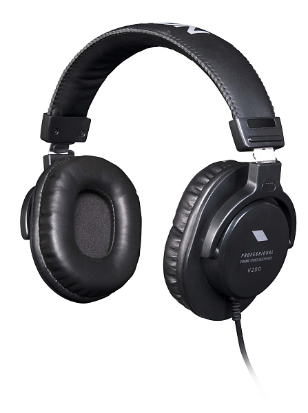 Наушники EIKON [H200] динамические, закрытые, полноразмерные, АЧХ 10-28000 Гц, чувствительность 95 дБ, сопротивление 32 Ом, в комплекте кабель с разъемом 3,5 мм TRS Jack и переходник на 6,3 мм