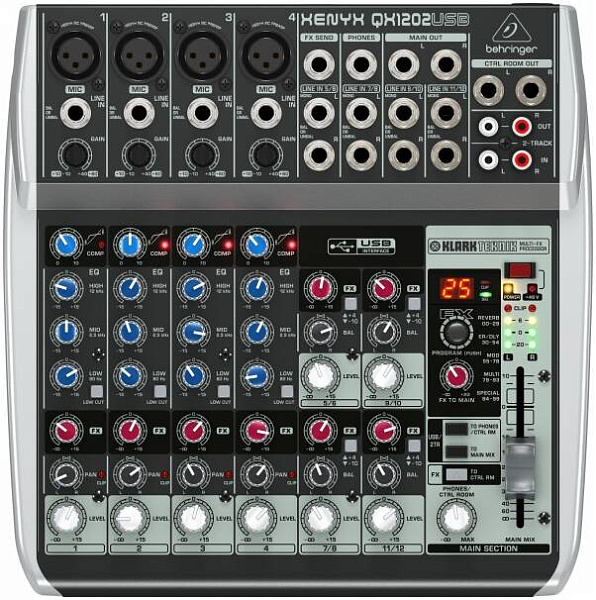 BEHRINGER XENYX QX1202USB - Микшерный пульт