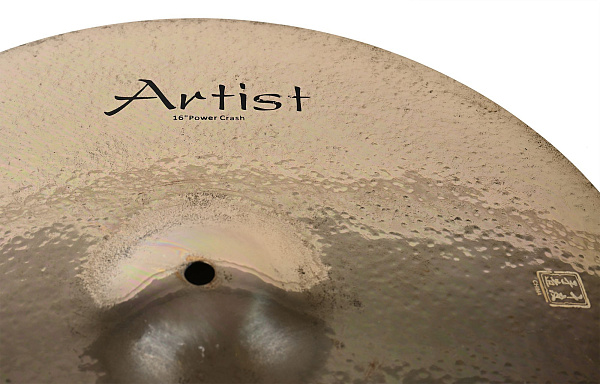 Тарелка крэш 16" [16" ARTIST POWER COPPESMITH CRASH] KINGDO [16" ARTIST POWER COPPESMITH CRASH] сплав B20, ручная работа, поверхность полированная